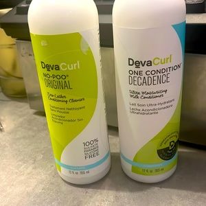 New DevaCurl cleanse and condition